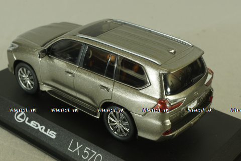 Lexus LX570 sonic titanium, kyo3674T, Kyosho 1:43