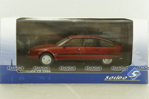 Citroen CX GTI Turbo II 1990 red, SL4311702, Solido 1:43