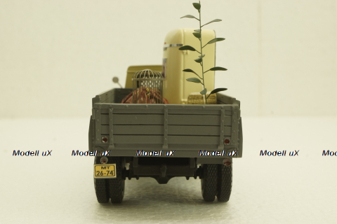 Газ-51 "Переезд" с дерево металлической кабиной, 1946г., Сарлаб 1:43
