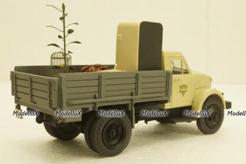 Газ-51 "Переезд" с дерево металлической кабиной, 1946г., Сарлаб 1:43