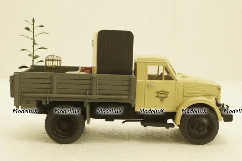 Газ-51 "Переезд" с дерево металлической кабиной, 1946г., Сарлаб 1:43