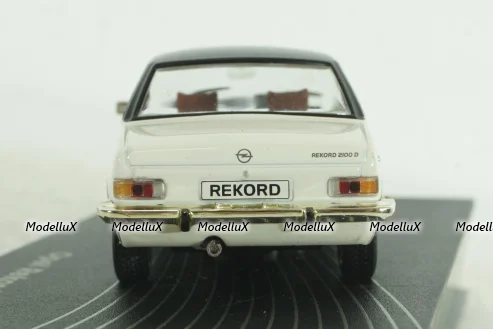 Opel Rekord D 2,1 Liter 1973 white, OPC020, Opel Collection #20 1:43
