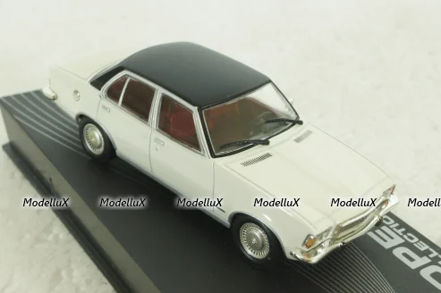 Opel Rekord D 2,1 Liter 1973 white, OPC020, Opel Collection #20 1:43