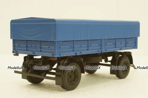 Маз-8926 прицеп с тентом, 102446, АвтоИстория 1:43