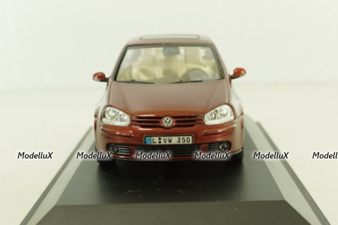 Volkswagen Golf V 2door, 2003, red, 821930110, Schuco 1:43