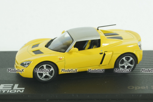 Opel Speedster 2000 yellow, OPC028, Opel Collection #28 1:43