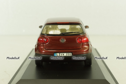 Volkswagen Golf V 2door, 2003, red, 821930110, Schuco 1:43