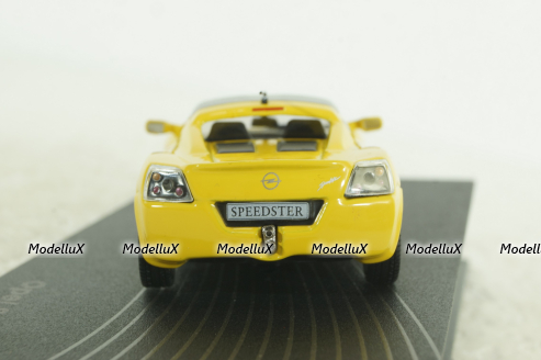 Opel Speedster 2000 yellow, OPC028, Opel Collection #28 1:43