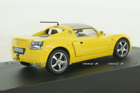 Opel Speedster 2000 yellow, OPC028, Opel Collection #28 1:43