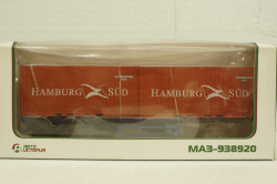 Маз-938920 контейнеровоз, п/прицеп, 102163, АвтоИстория 1:43