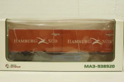 Маз-938920 контейнеровоз, п/прицеп, 102163, АвтоИстория 1:43