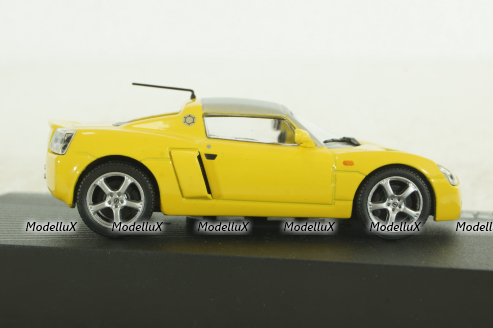 Opel Speedster 2000 yellow, OPC028, Opel Collection #28 1:43
