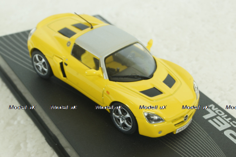 Opel Speedster 2000 yellow, OPC028, Opel Collection #28 1:43