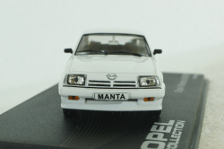 Opel Manta B GT/E 1977 white, OPC011, Opel Collection #11 1:43