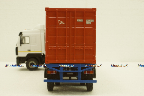 Маз-938920 контейнеровоз, п/прицеп, 102163, АвтоИстория 1:43