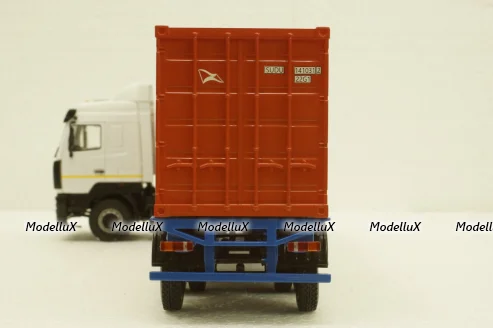 Маз-938920 контейнеровоз, п/прицеп, 102163, АвтоИстория 1:43