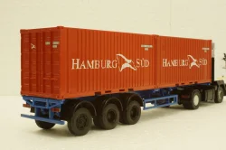 Маз-938920 контейнеровоз, п/прицеп, 102163, АвтоИстория 1:43