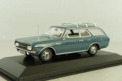 Opel Rekord (C) break 1966, blue, 430046111, Minichamps 1:43