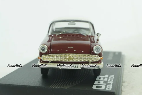 Opel Kapitan PII 1959, red, OPC018, Opel Collection #18 1:43