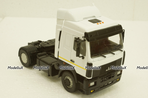 Маз-5440 тягач, белый, 102668, АвтоИстория 1:43