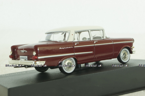 Opel Kapitan PII 1959, red, OPC018, Opel Collection #18 1:43