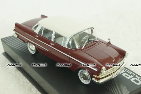 Opel Kapitan PII 1959, red, OPC018, Opel Collection #18 1:43