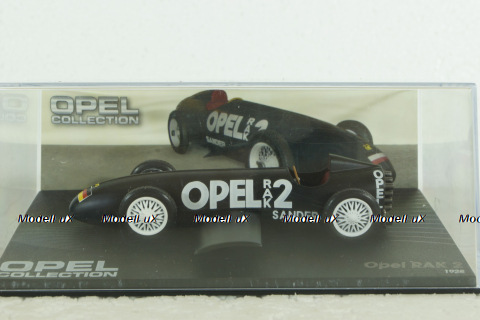 Opel RAK 2 1928 black, OPC025, Opel Collection #25 1:43