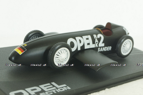 Opel RAK 2 1928 black, OPC025, Opel Collection #25 1:43
