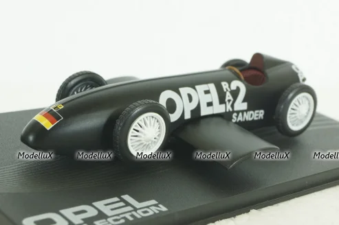 Opel RAK 2 1928 black, OPC025, Opel Collection #25 1:43