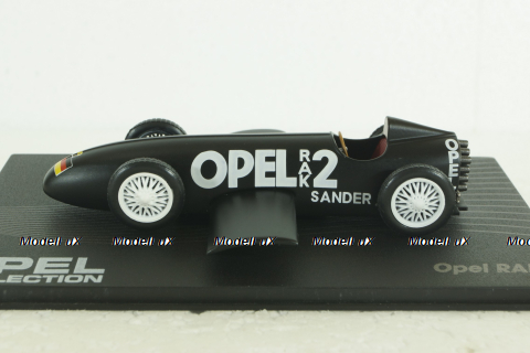 Opel RAK 2 1928 black, OPC025, Opel Collection #25 1:43