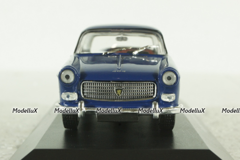 Peugeot 404, 1962, blue, Grandes Autos, Altaya 1:43