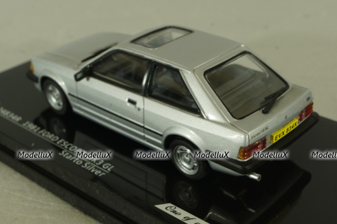 Ford Escort MK3 GL 1981, silver, 24834R, Vitesse 1:43