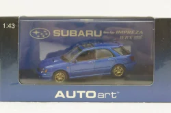 Subaru Impreza WRX Sti Wagon, New Age, blue, 58631, AutoArt 1:43