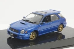Subaru Impreza WRX Sti Wagon, New Age, blue, 58631, AutoArt 1:43