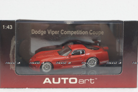 Dodge Viper Competition Coupe Plain Bode Version, red, 60420, AutoArt 1:43