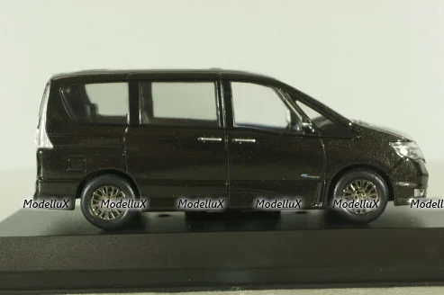 Nissan Serena Highway Star, Gybrid 2014, brown, 03871TB, Kyosho 1:43