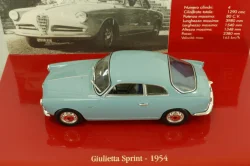 Alfa Romeo Giulietta Sprint 1954, blue, 403120403, Minichamps 1:43