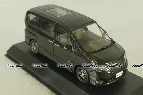 Nissan Serena Highway Star, Gybrid 2014, brown, 03871TB, Kyosho 1:43