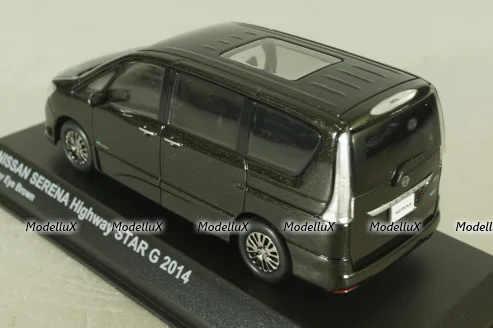Nissan Serena Highway Star, Gybrid 2014, brown, 03871TB, Kyosho 1:43