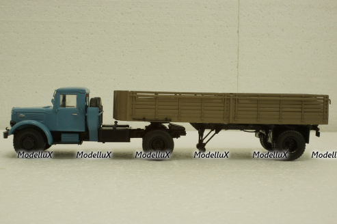 Маз-200В с п/прицепом Маз-5215, АвтоИстория 1:43