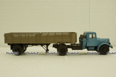 Маз-200В с п/прицепом Маз-5215, АвтоИстория 1:43