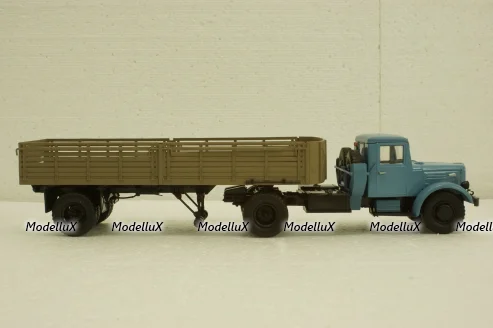 Маз-200В с п/прицепом Маз-5215, АвтоИстория 1:43