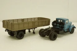 Маз-200В с п/прицепом Маз-5215, АвтоИстория 1:43