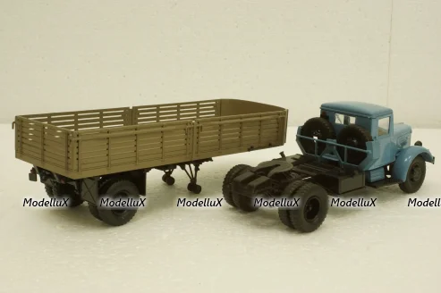 Маз-200В с п/прицепом Маз-5215, АвтоИстория 1:43