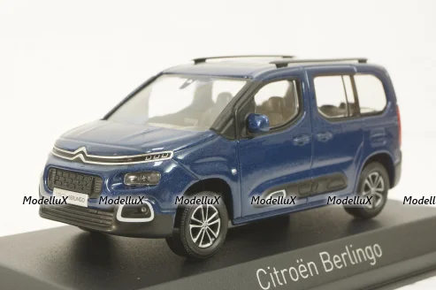 Citroen Berlingo 2020 dark blue, 155763, Norev 1:43