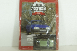 Иж-2126 Орбита, зеленый, (Запечатанный)  Автолегенды СССР №58, 1:43