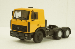 Маз-6422 тягач 1989г желтый, 100565, АвтоИстория 1:43