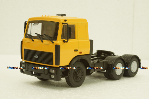 Маз-6422 тягач 1989г желтый, 100565, АвтоИстория 1:43
