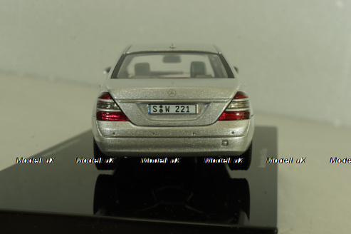 Mercedes S 500 (W221) 2006, silver, 56201, Autoart 1:43