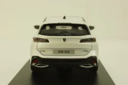 Peugeot 308 Sw Gt Pearl White 2021, 473937, Norev 1:43